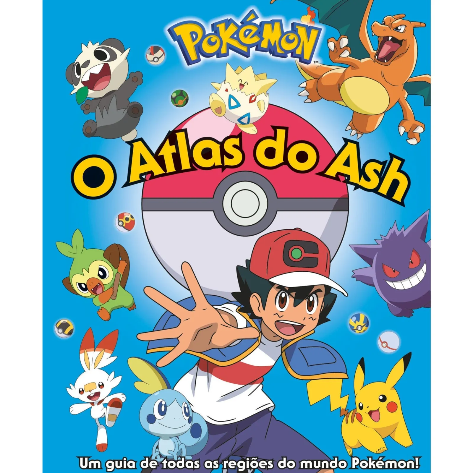Nuvem De Letras O Atlas do Ash de The Pokémon Company^ Coleções Infantis
