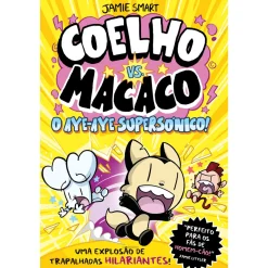 Porto Editora O Aye-Aye Supersónico! de Jamie Smart^ Banda Desenhada E Novelas Gráficas