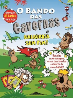 Booksmile O Bando das Cavernas - Balbúrdia sem Fim! de Nuno Caravela^ Literatura Infantil