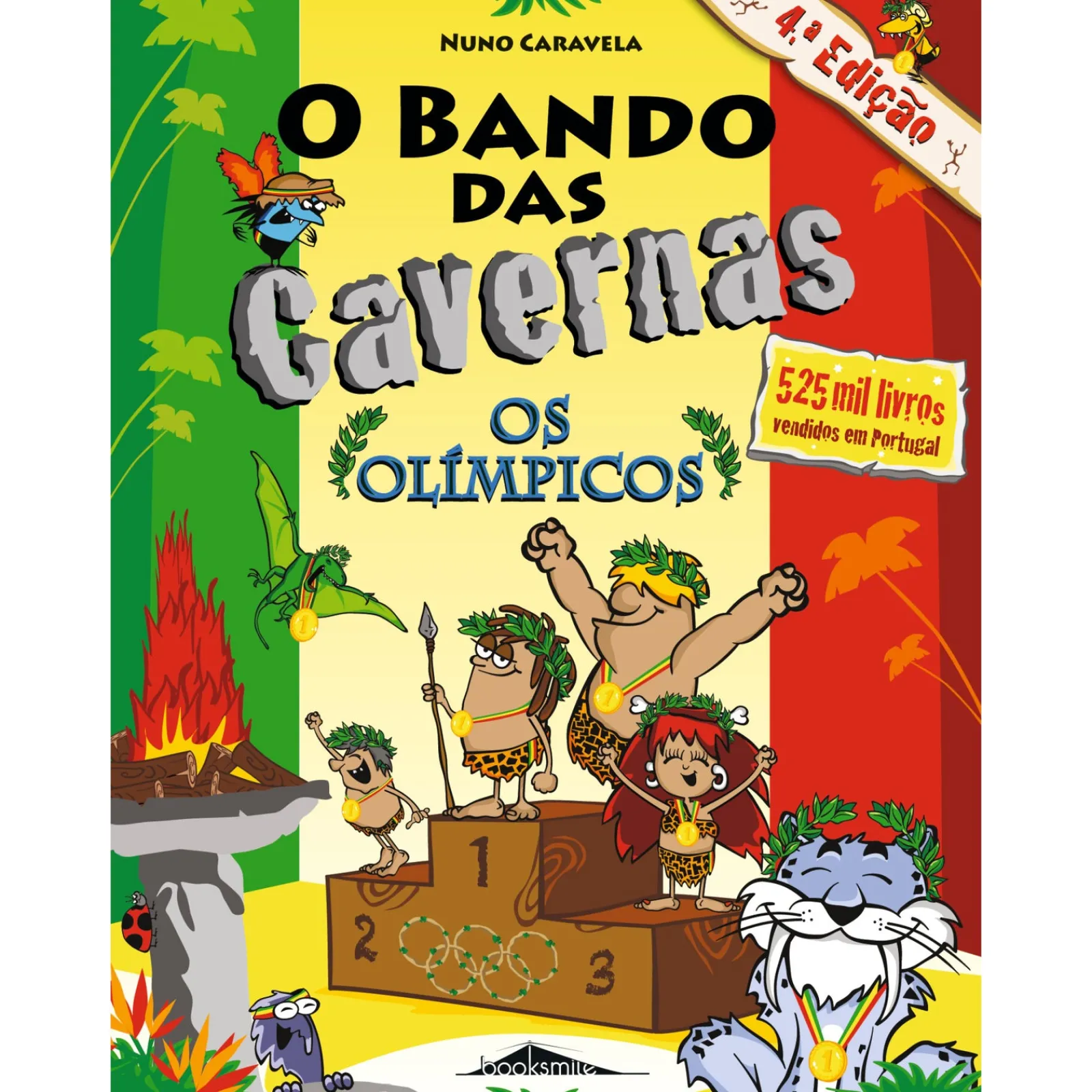 Note! Online O Bando das Cavernas N.º 18 de Nuno Caravela Os Olímpicos (3ª Edição)^ Coleções Juvenis