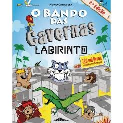 Note! Online O Bando das Cavernas N.º 24 de Nuno Caravela Labirinto^ Coleções Juvenis