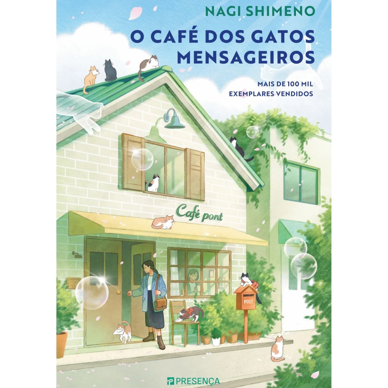 Presença O Café dos Gatos Mensageiros de Nagi Shimeno^ Romance
