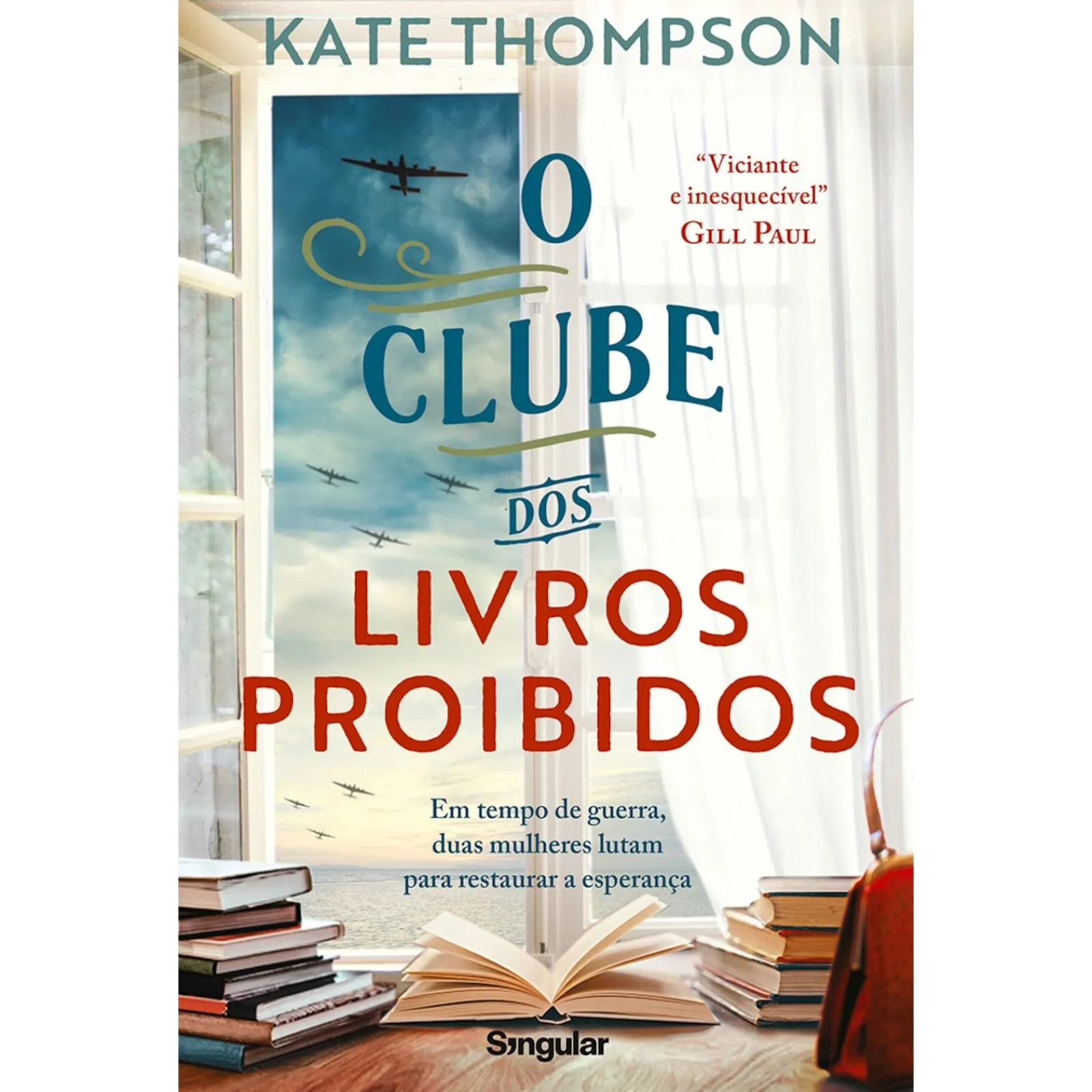 Singular O Clube dos Livros Proibidos de Kate Thompson^ Romance Histórico