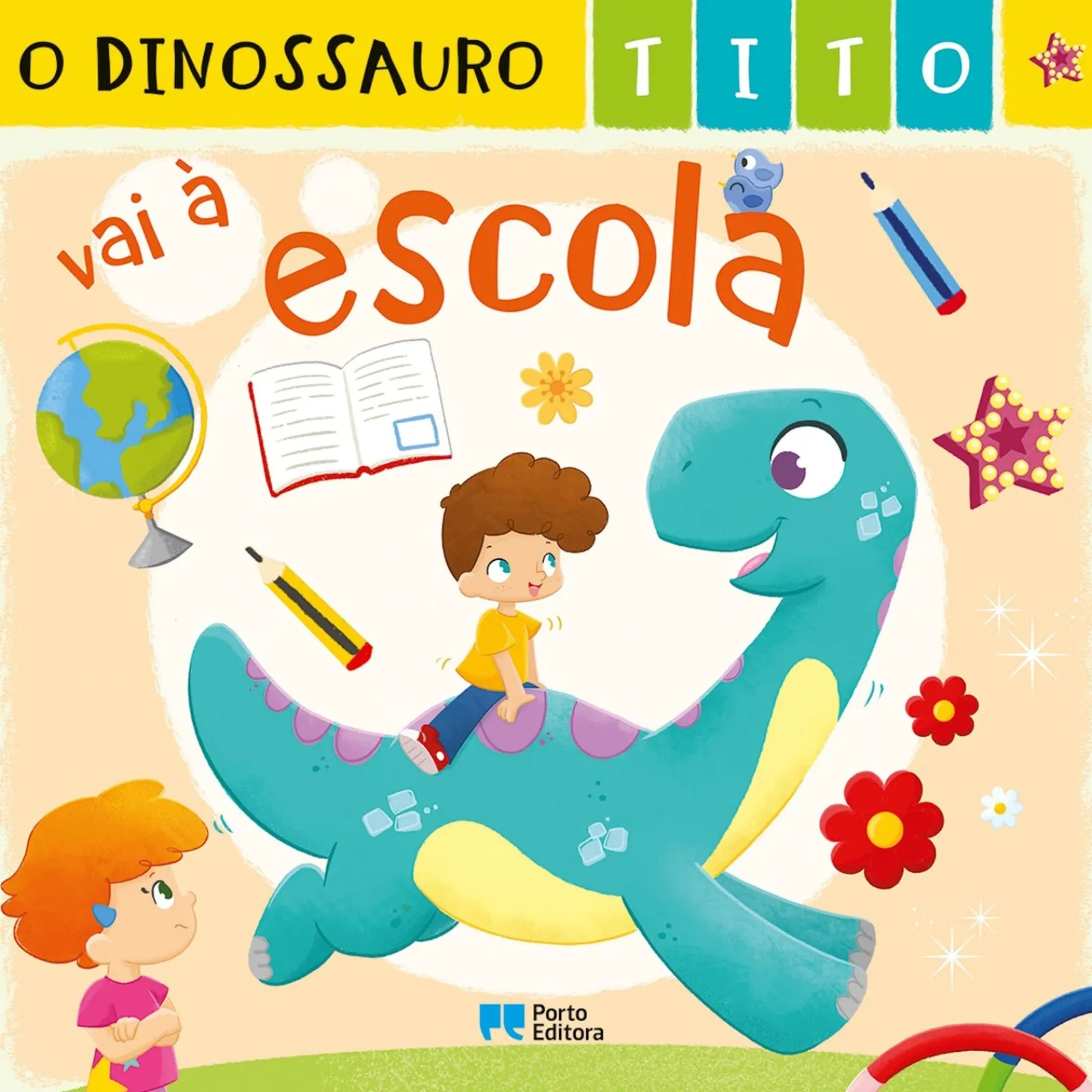 Porto Editora O Dinossauro Tito Vai à Escola^ Coleções Infantis