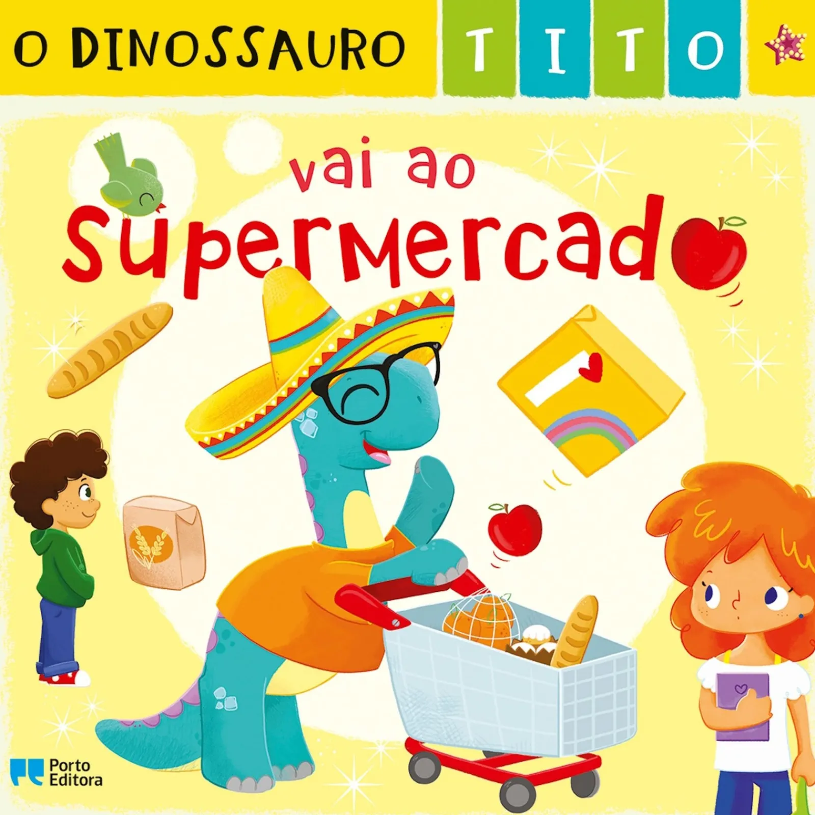 Porto Editora O Dinossauro Tito Vai ao Supermercado^ Coleções Infantis