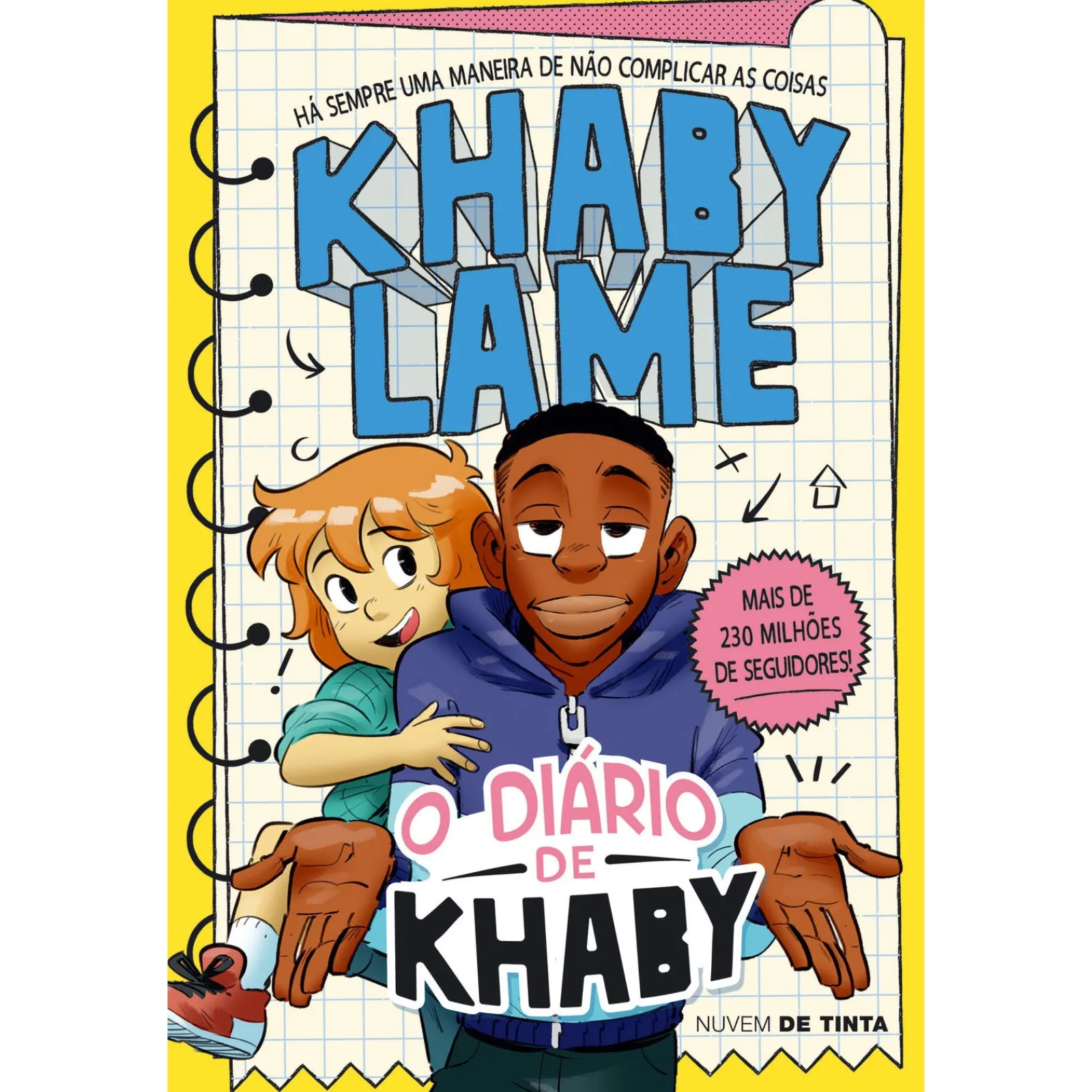 Nuvem De Tinta O Diário de Khaby de Khaby Lame^ Literatura Juvenil