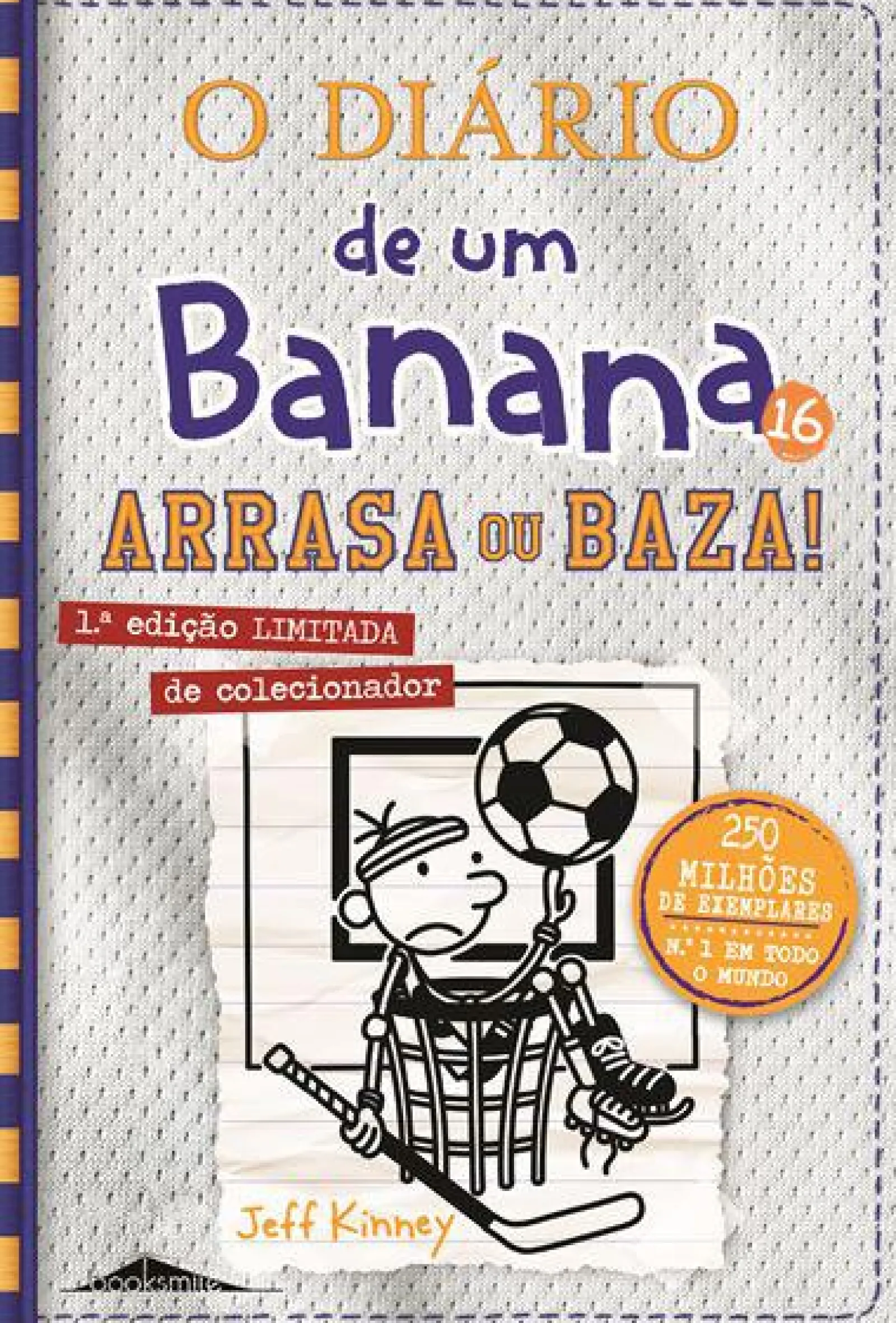 Booksmile O Diário de um Banana 16 de Jeff Kinney Arrasa ou Baza!^ Coleções Juvenis