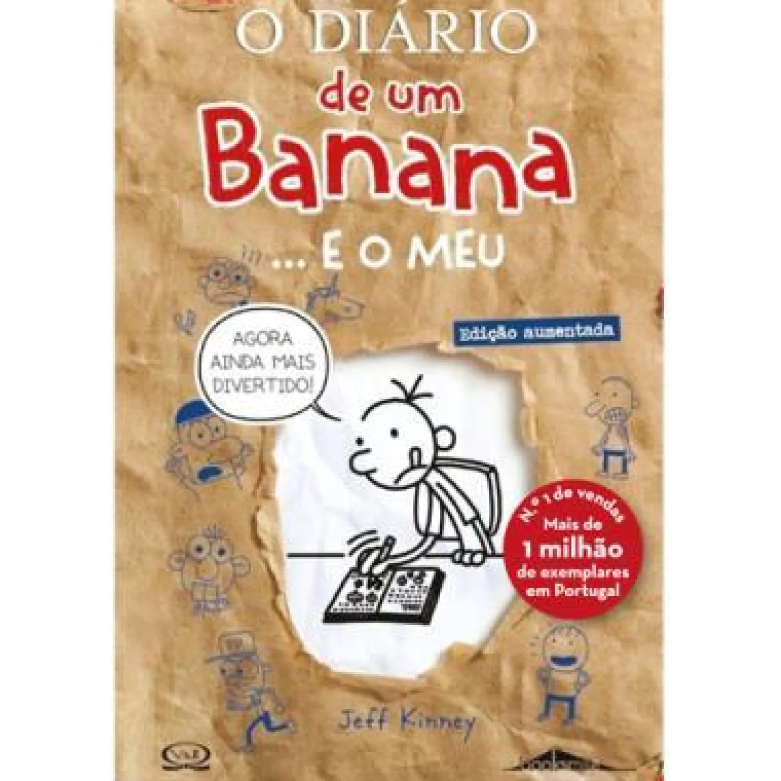 Booksmile O Diário de um Banana… e o Meu de Jeff Kinney (Edição Aumentada) (11ª Edição)^ Coleções Juvenis