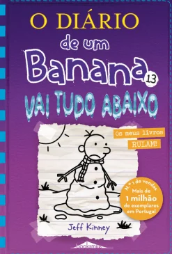 Booksmile O Diário de um Banana N.º 13 de Jeff Kinney Vai Tudo Abaixo^ Coleções Juvenis