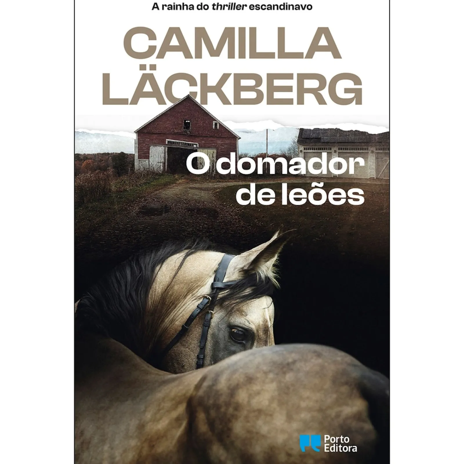 Porto Editora O Domador de Leões de Camilla Läckberg^ Policial