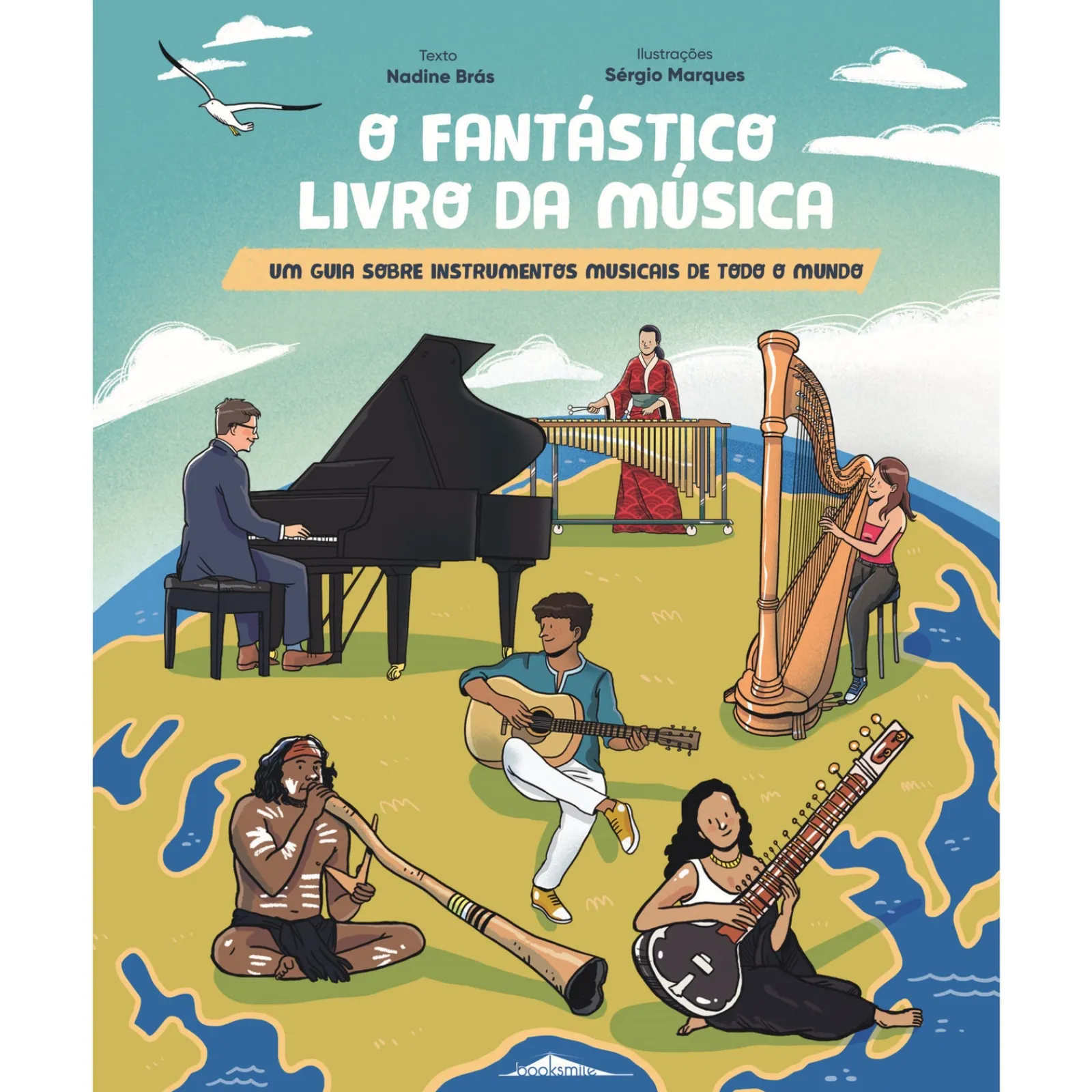 Booksmile O Fantástico Livro da Música de Nadine Brás^ Conhecimento