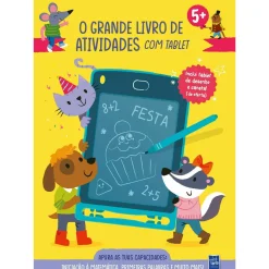 Yoyo O Grande Livro de Atividades com Tablet - Iniciação à Matemática e Primeiras Palavras 5+ de BOOKS^ Atividades