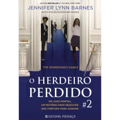 Presença O Herdeiro Perdido de Jennifer Lynn Barnes - Os Jogos da Herança - Livro 2^ Young Adult