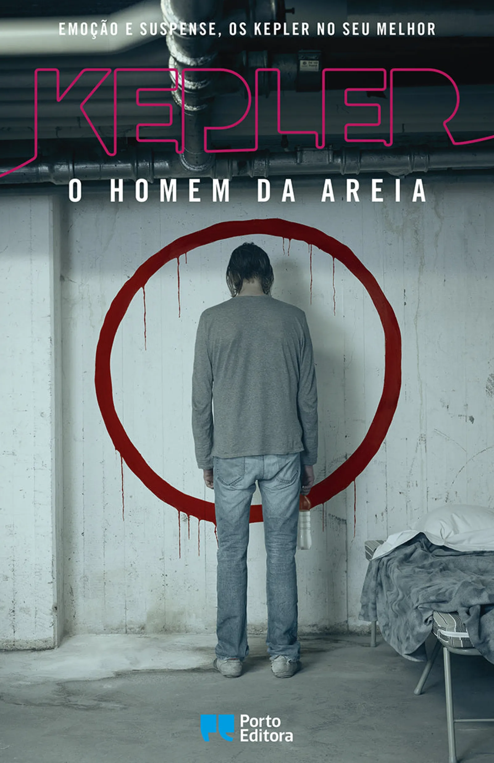 Porto Editora O Homem da Areia de Lars Kepler^ Policial