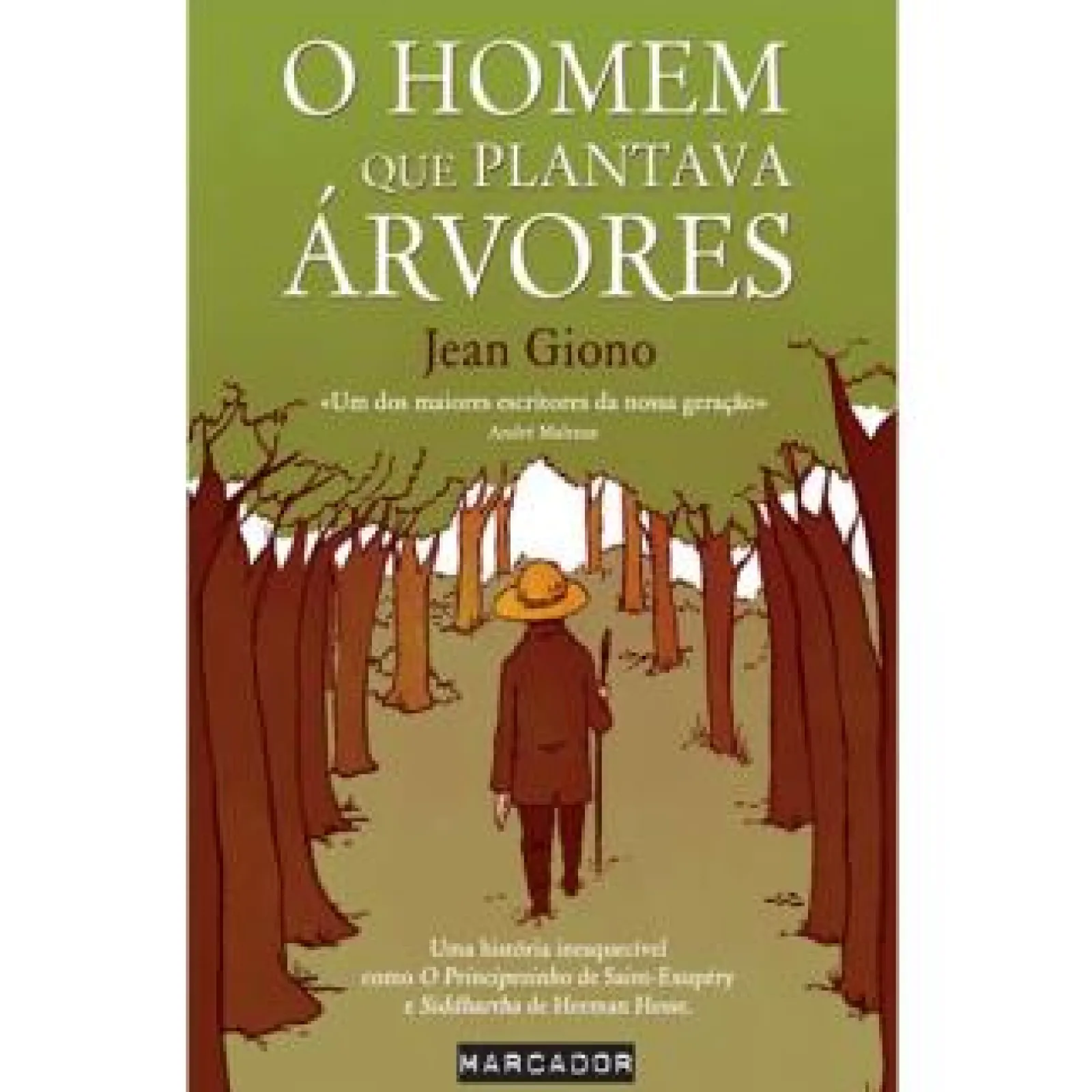Marcador O Homem que Plantava Árvores de Jean Giono^ Romance