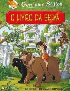 Presença O Livro da Selva de Joseph Rudyard Kipling de Geronimo Stilton^ Coleções Juvenis