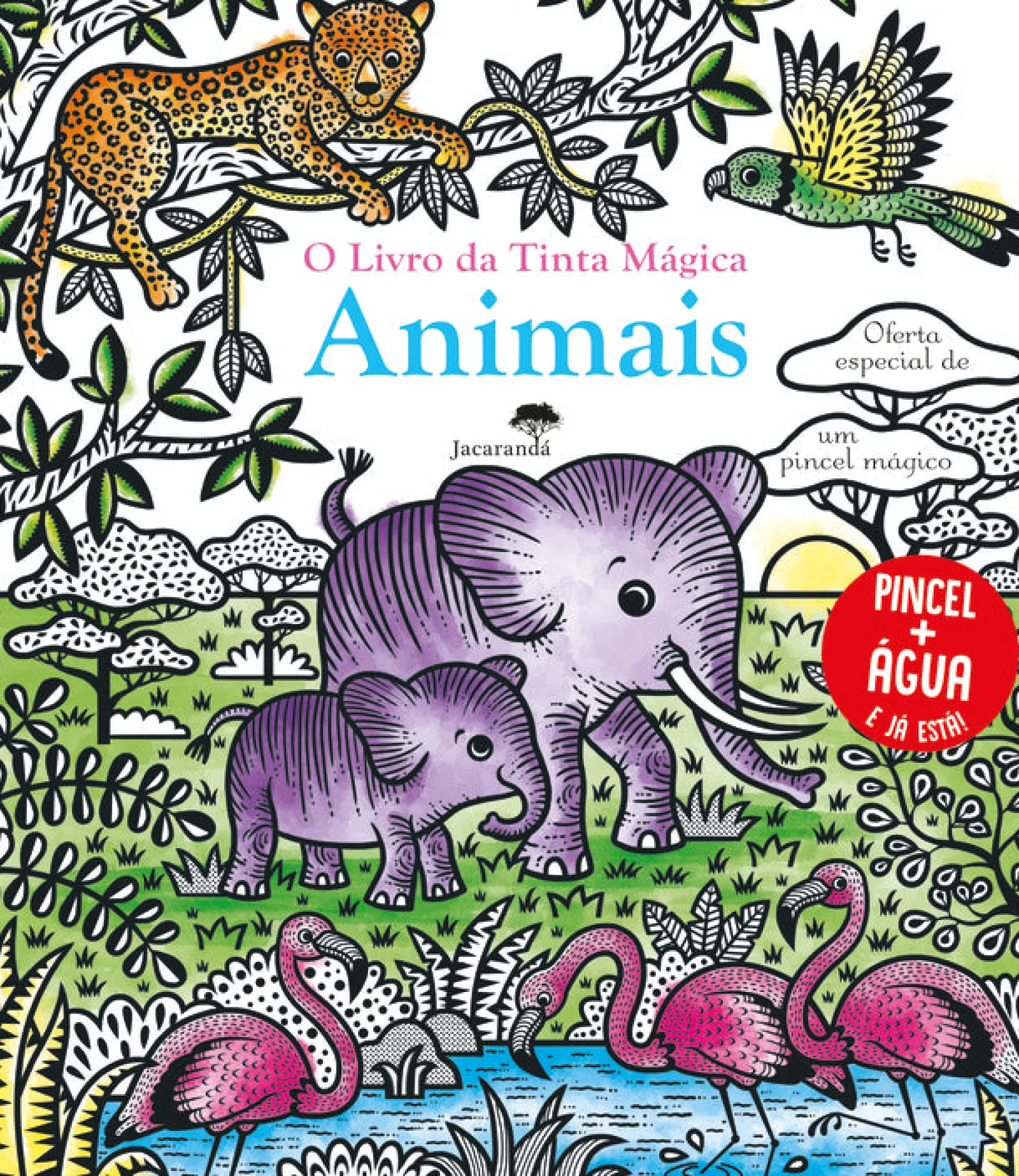 Jacarandá O Livro da Tinta Mágica - Animais^ Atividades