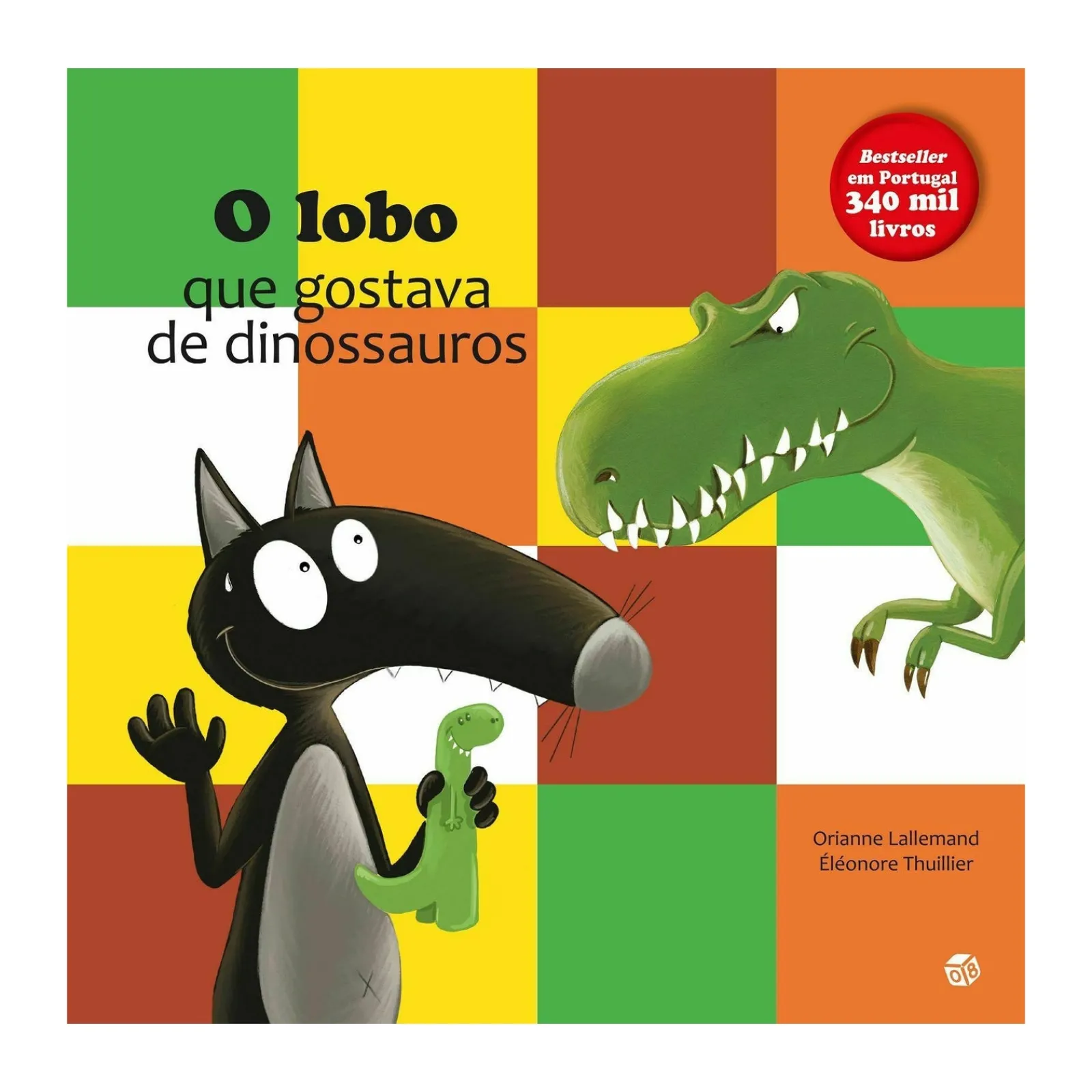 Zero A Oito O Lobo que Gostava de Dinossauros de Orianne Lallemand^ Coleções Infantis