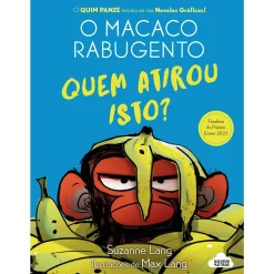Nuvem De Letras O Macaco Rabugento 2: Quem Atirou Isto? de Suzanne Lang^ Banda Desenhada E Novelas Gráficas
