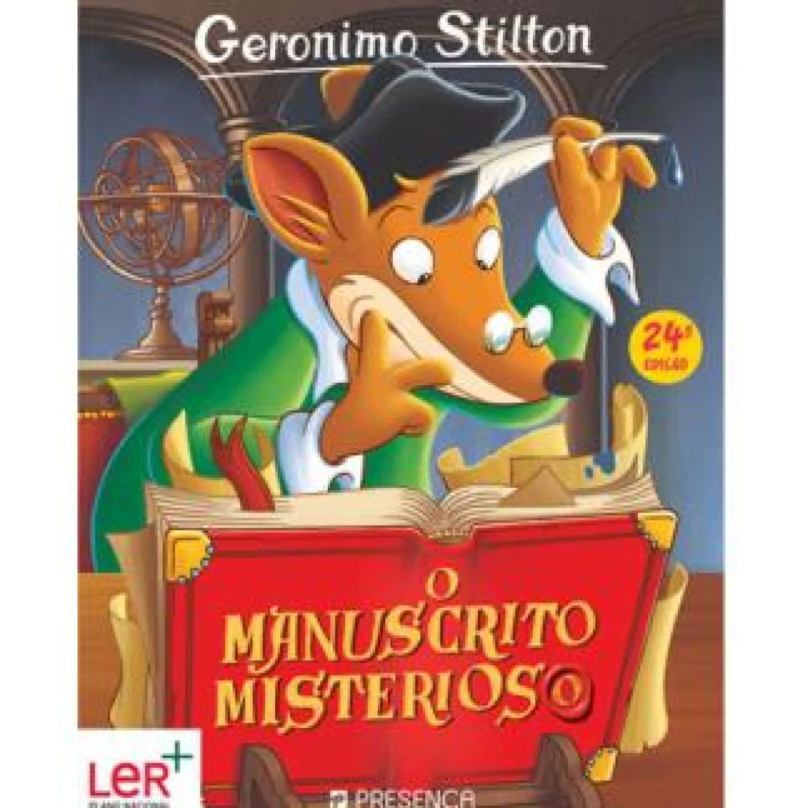 Presença O Manuscrito Misterioso de Geronimo Stilton^ Coleções Juvenis