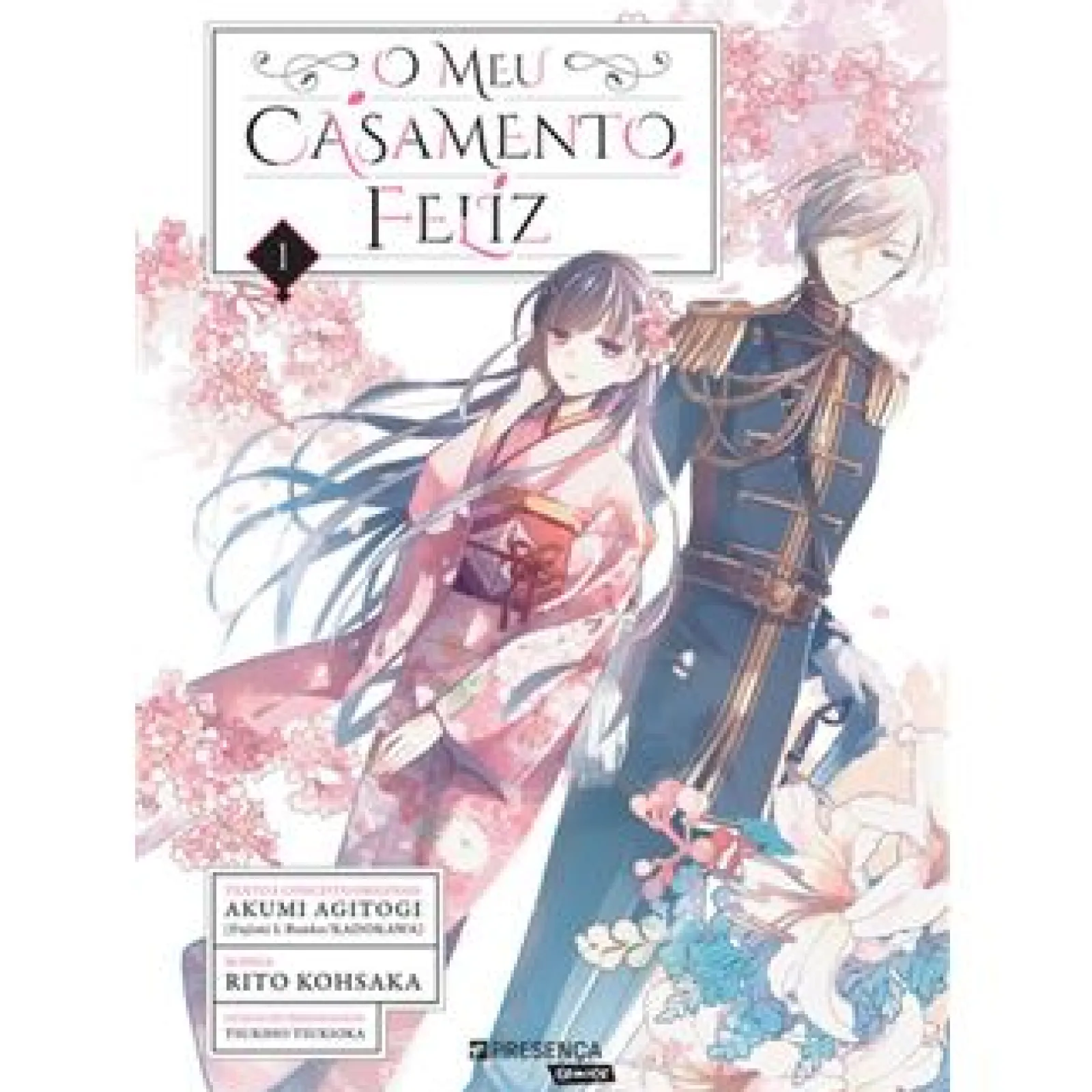 Presença O Meu Casamento Feliz - Nº 1 de Akumi Agitogi, Rito Kohsaka e Tsukiho Tsukioka^ Manga