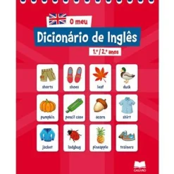 Edições Gailivro O Meu Dicionário de Inglês 1.º e 2.º Anos^ 1º Ciclo