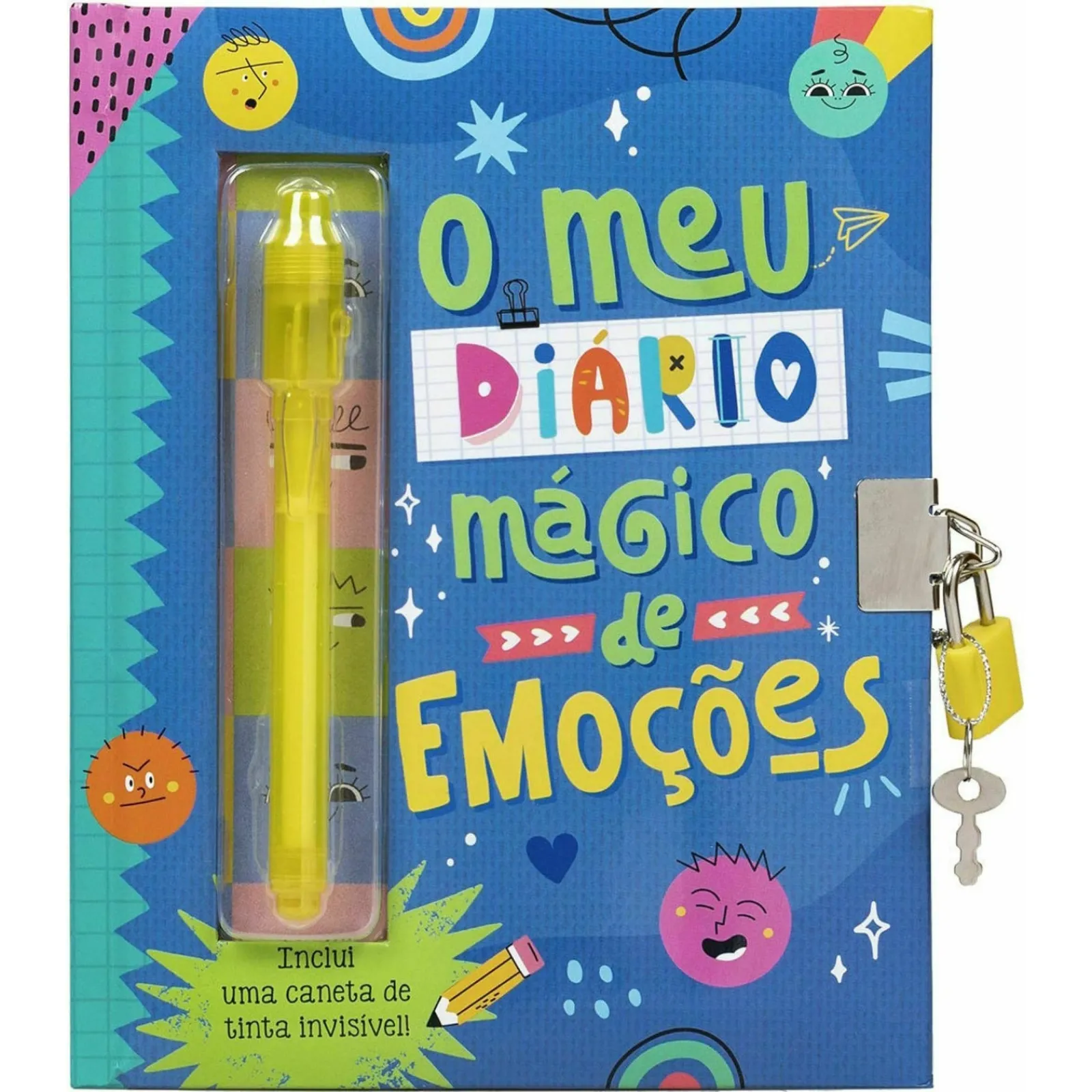 Porto Editora O Meu Diário Mágico de Emoções- Inclui uma Caneta de Tinta Invisível!^ Atividades