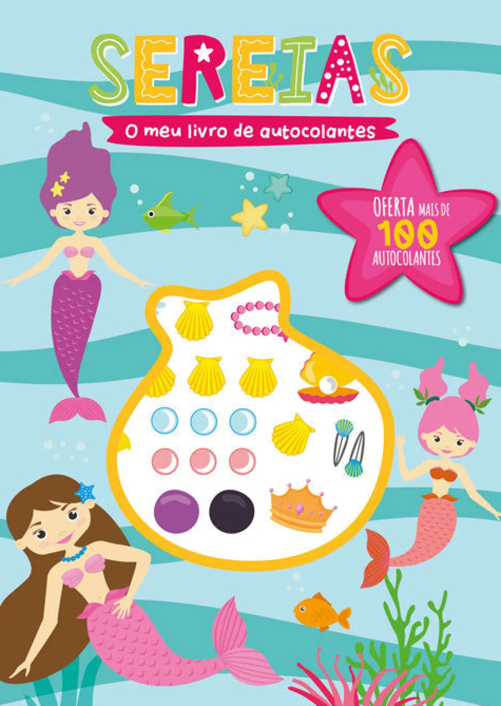 Zero A Oito O Meu Livro Autocolantes - Sereias^ Atividades