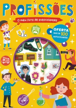 Livros Mch O Meu Livro Autocolantes - Profissões^ Atividades