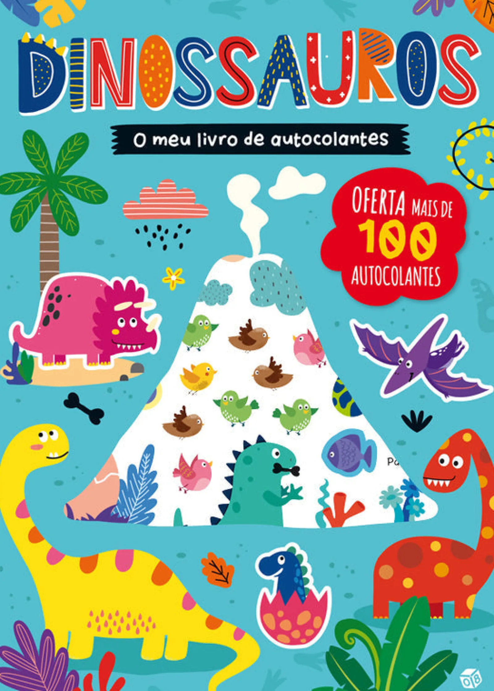 Livros Mch O Meu Livro Autocolantes - Dinossauros^ Atividades