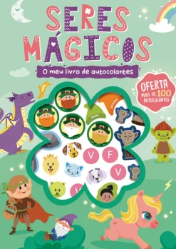 Livros Mch O Meu Livro Autocolantes - Seres Mágicos^ Atividades