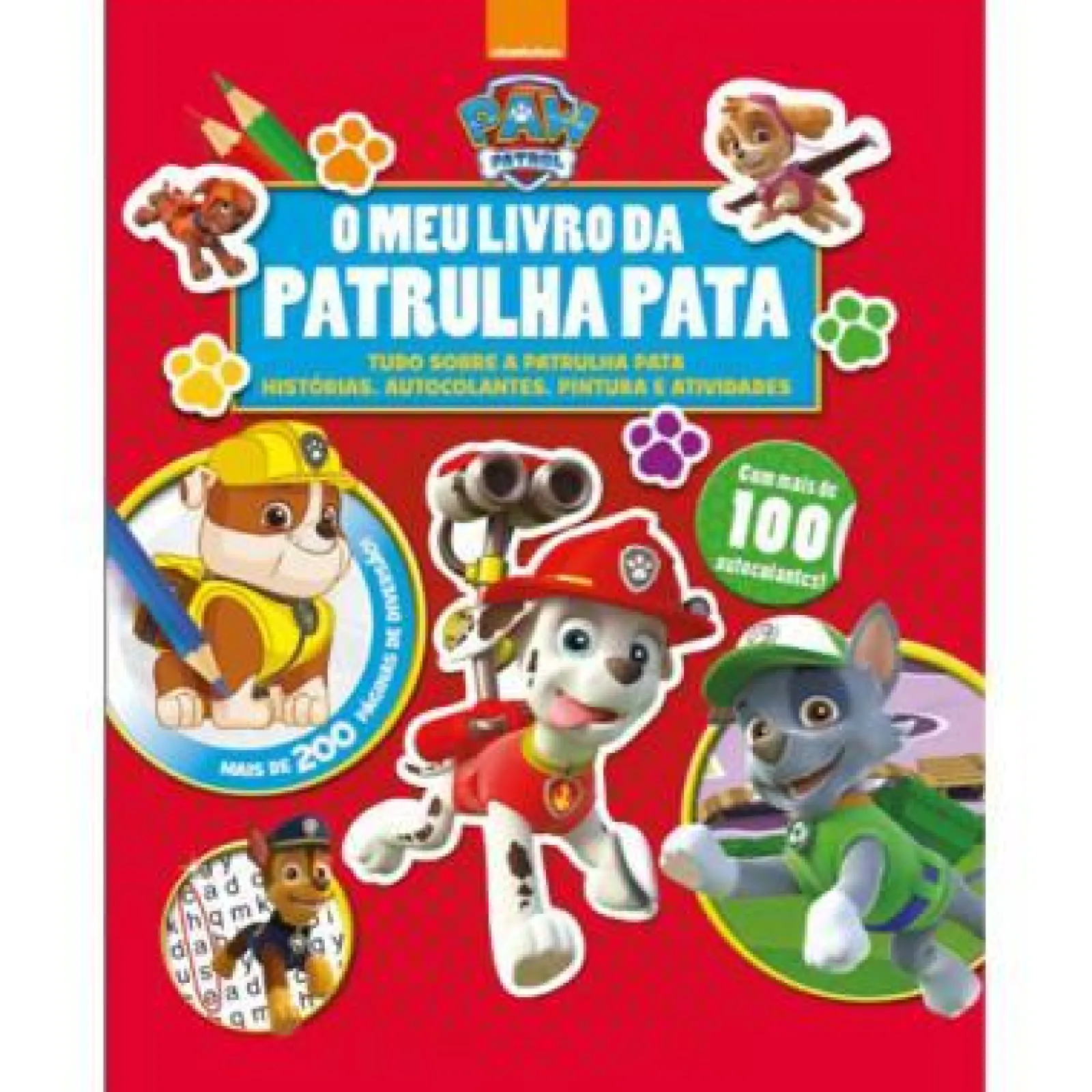 Nuvem De Letras O Meu Livro da Patrulha Pata de Nickelodeon - N.º 14^ Coleções Infantis