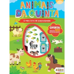 Zoko O Meu Livro de Autocolantes - Animais da Quinta^ Atividades