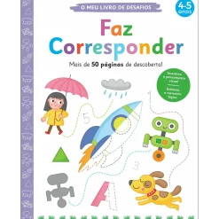 Booksmile O Meu Livro de Desafios - Faz Corresponder de Amanda Lott^ Atividades