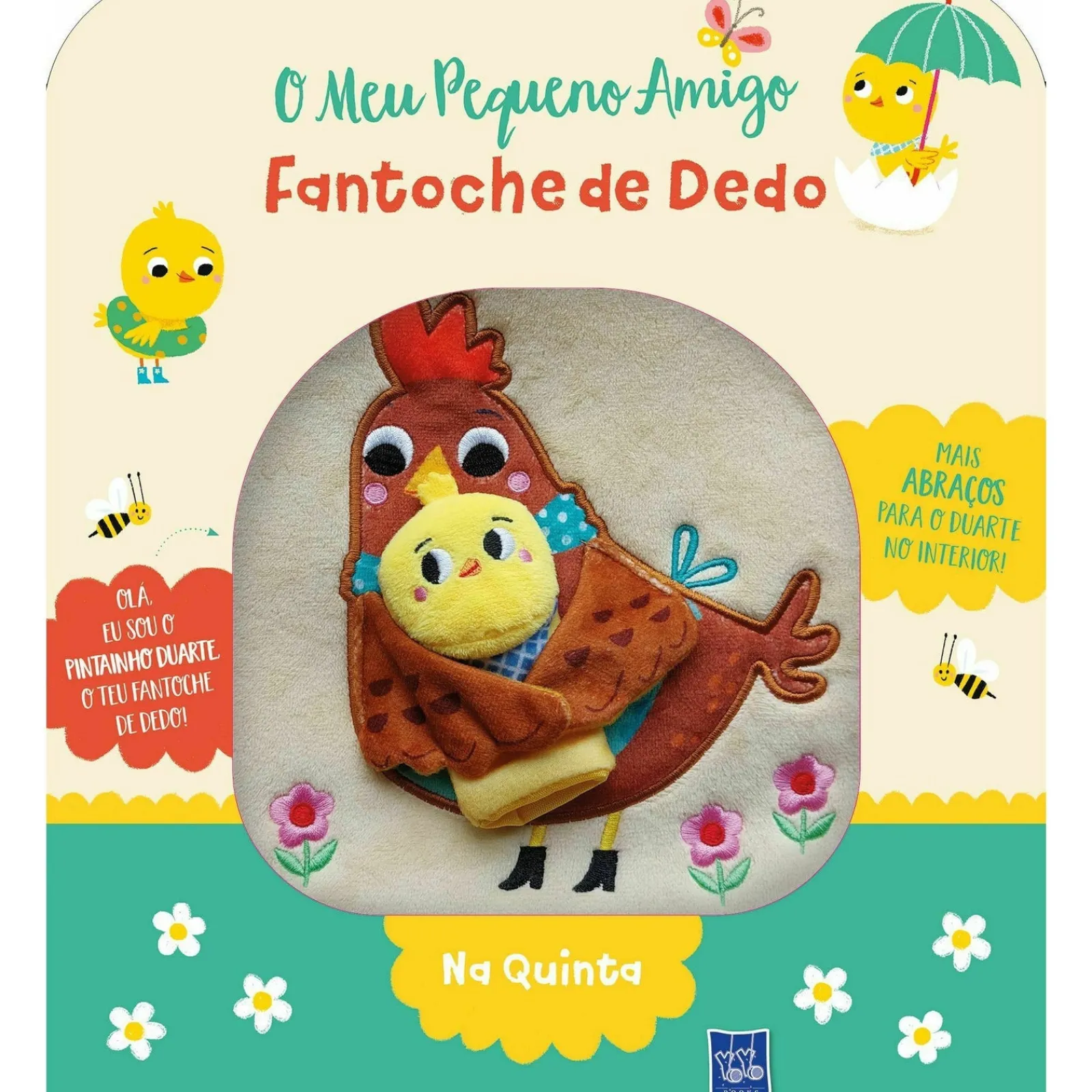 Yoyo O Meu Pequeno Amigo Fantoche de Dedo - na Quinta de BOOKS^ Bebé