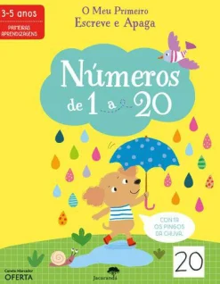Jacarandá O Meu Primeiro Escreve e Apaga - Números 1 a 20^ Atividades