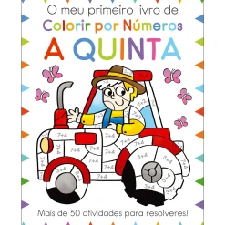 Booksmile O Meu Primeiro Livro de Colorir por Números - A Quinta de Moira Butterfield^ Atividades