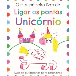Booksmile O Meu Primeiro Livro de Ligar os Pontos - Unicórnio de Elizabeth Golding^ Pré-Escolar