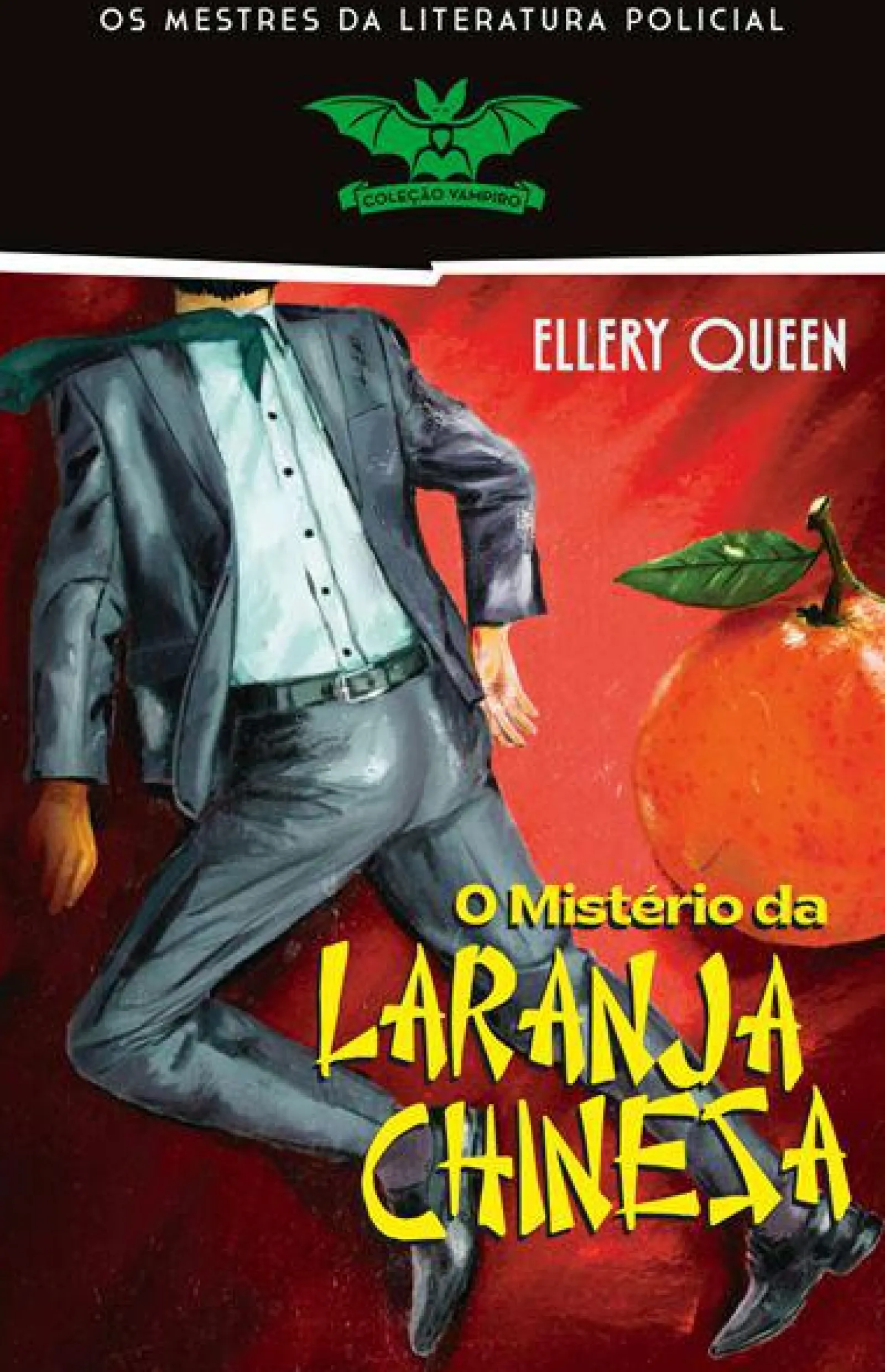Livros Do Brasil O Mistério da Laranja Chinesa de Ellery Queen - Livro 44^ Policial