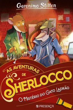 Presença O Mistério do Gato Ladrão de Geronimo Stilton^ Coleções Juvenis