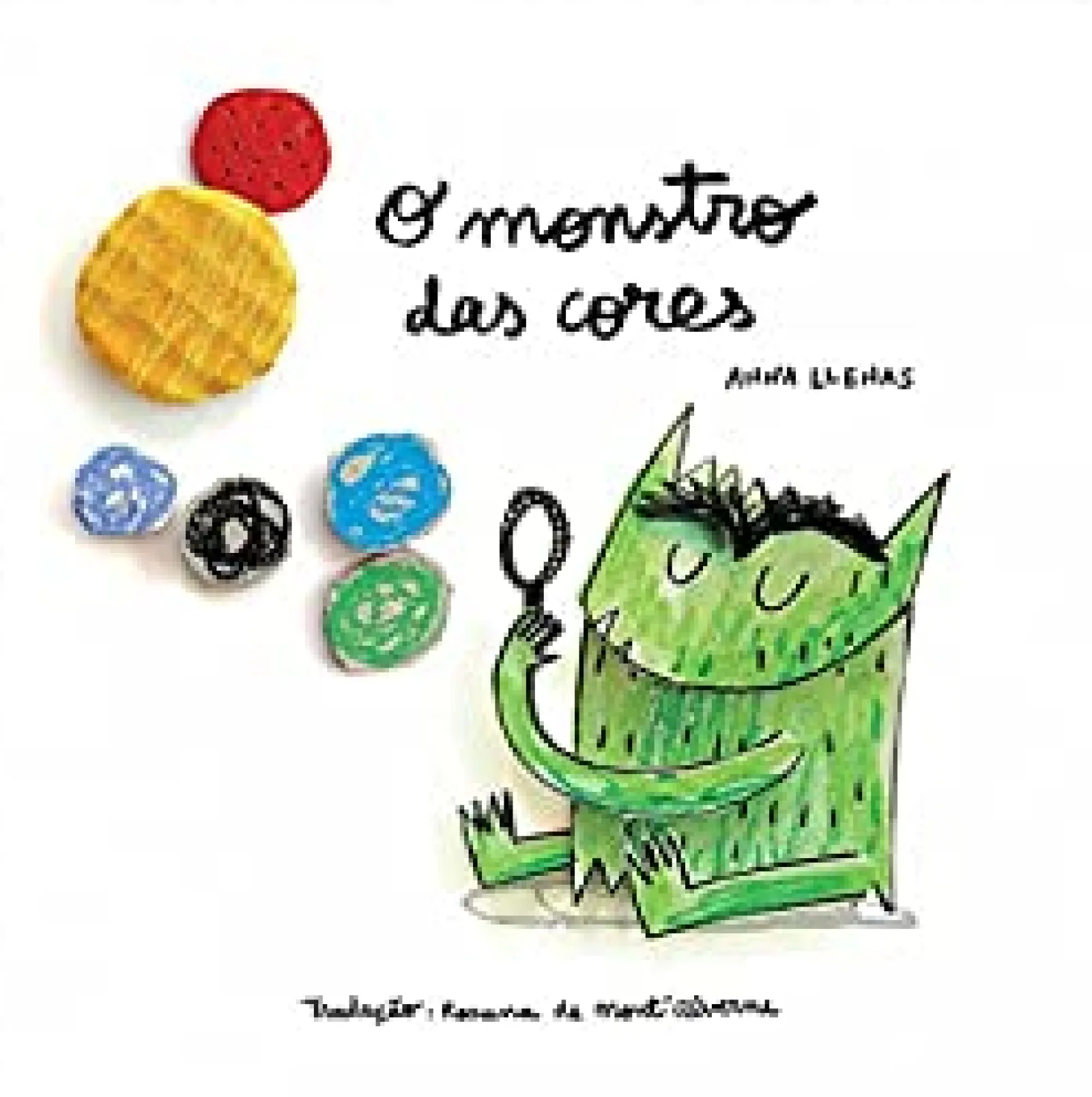 Nuvem De Letras O Monstro das Cores de Anna Llenas - (8ª Edição)^ Literatura Infantil