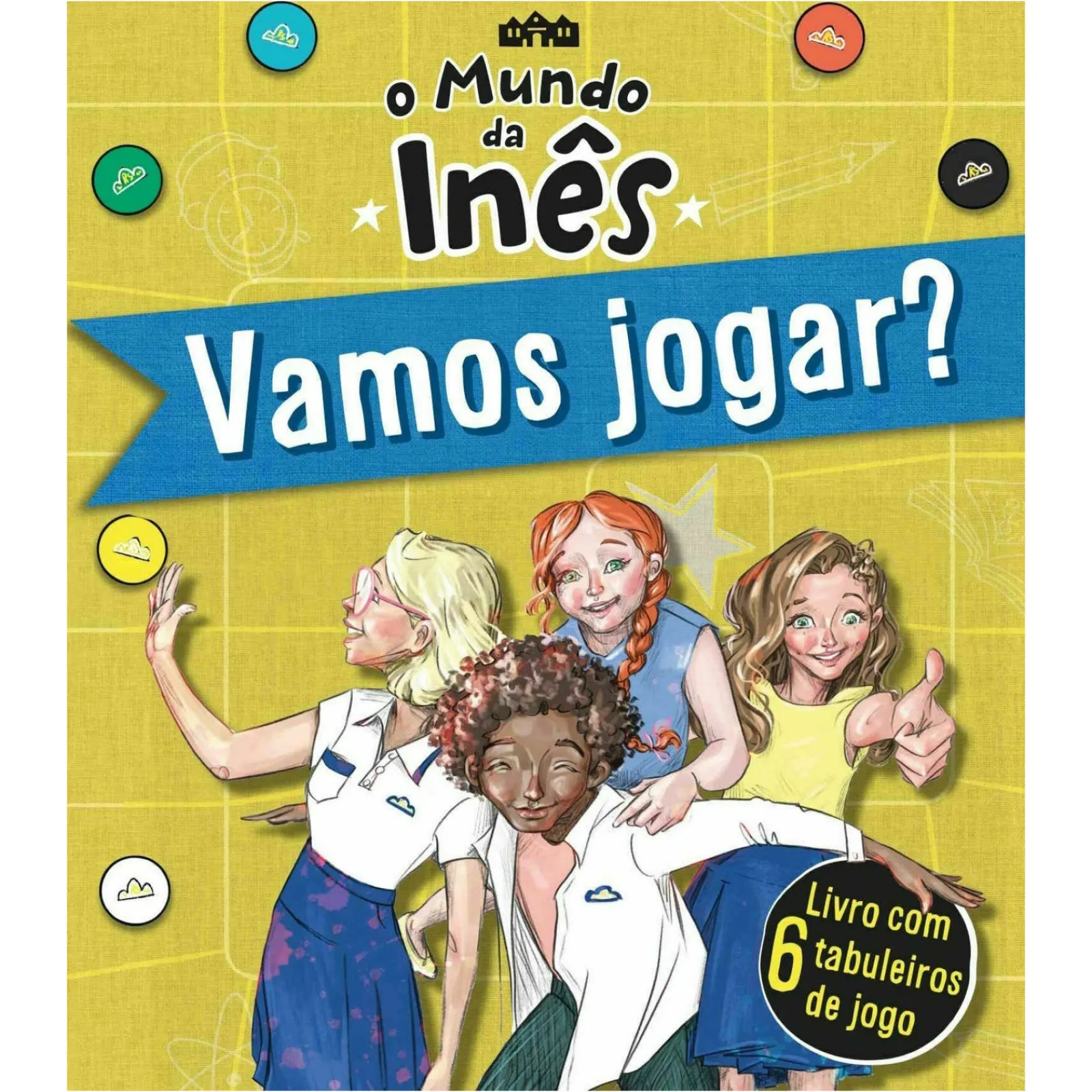 Porto Editora O Mundo da Inês - Vamos Jogar? de Sara de Almeida Leite^ Atividades