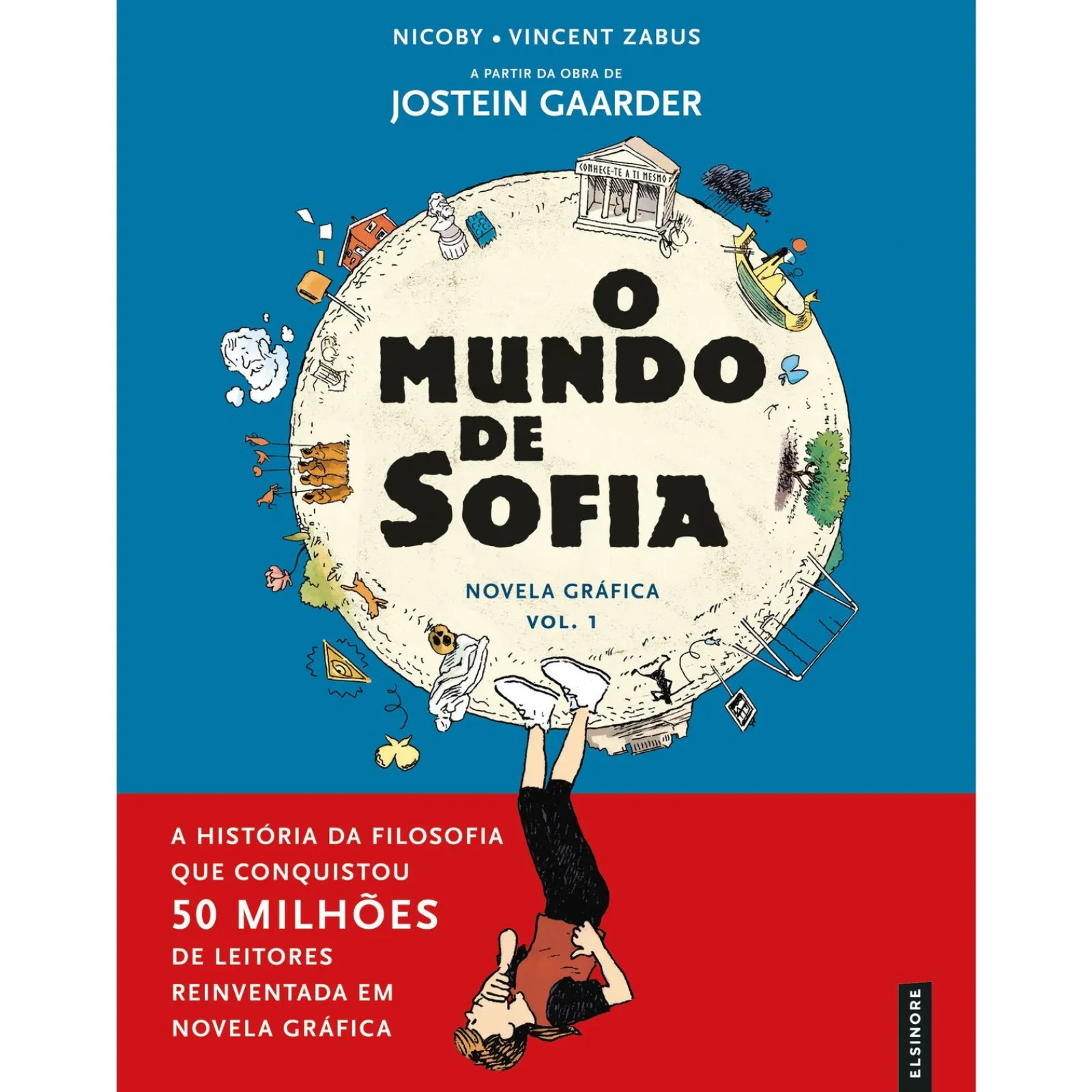 Elsinore O Mundo de Sofia 1 de Jostein Gaarder^ Banda Desenhada E Novelas Gráficas