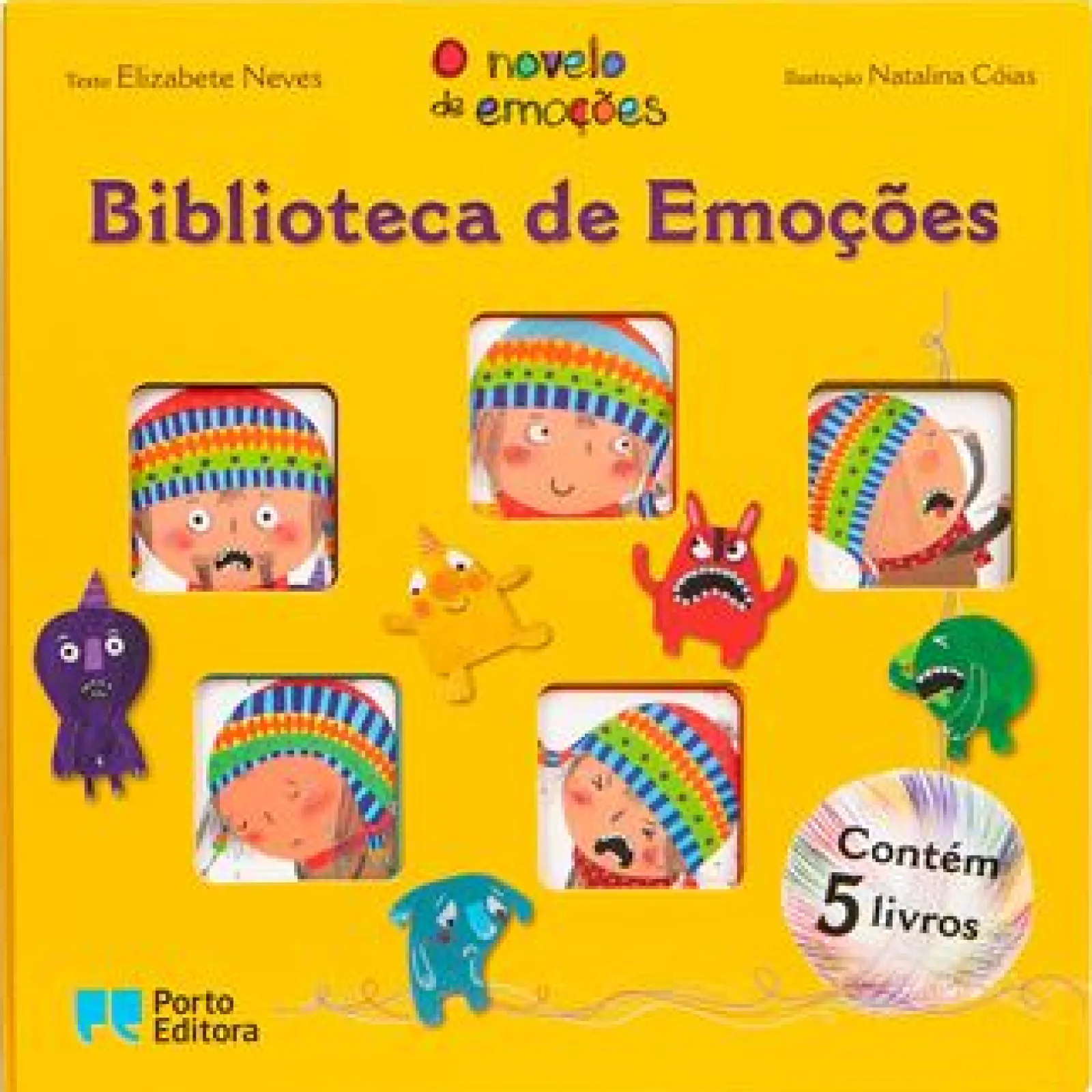 Porto Editora O Novelo de Emoções - Biblioteca de Emoções de Elizabete Neves^ Literatura Infantil