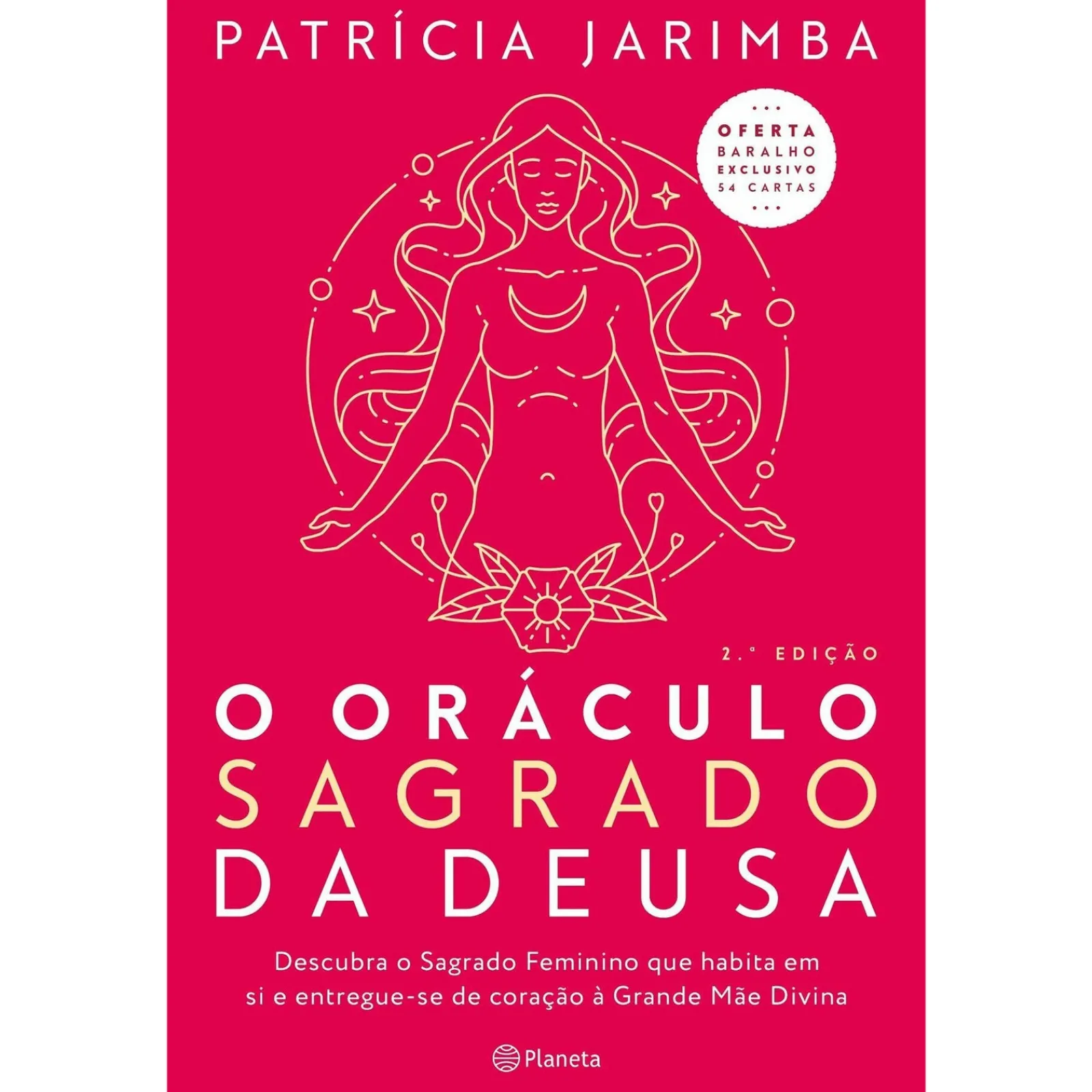 Planeta O Oráculo Sagrado da Deusa (2ª Edição) de Patrícia Jarimba^ Espiritualidade