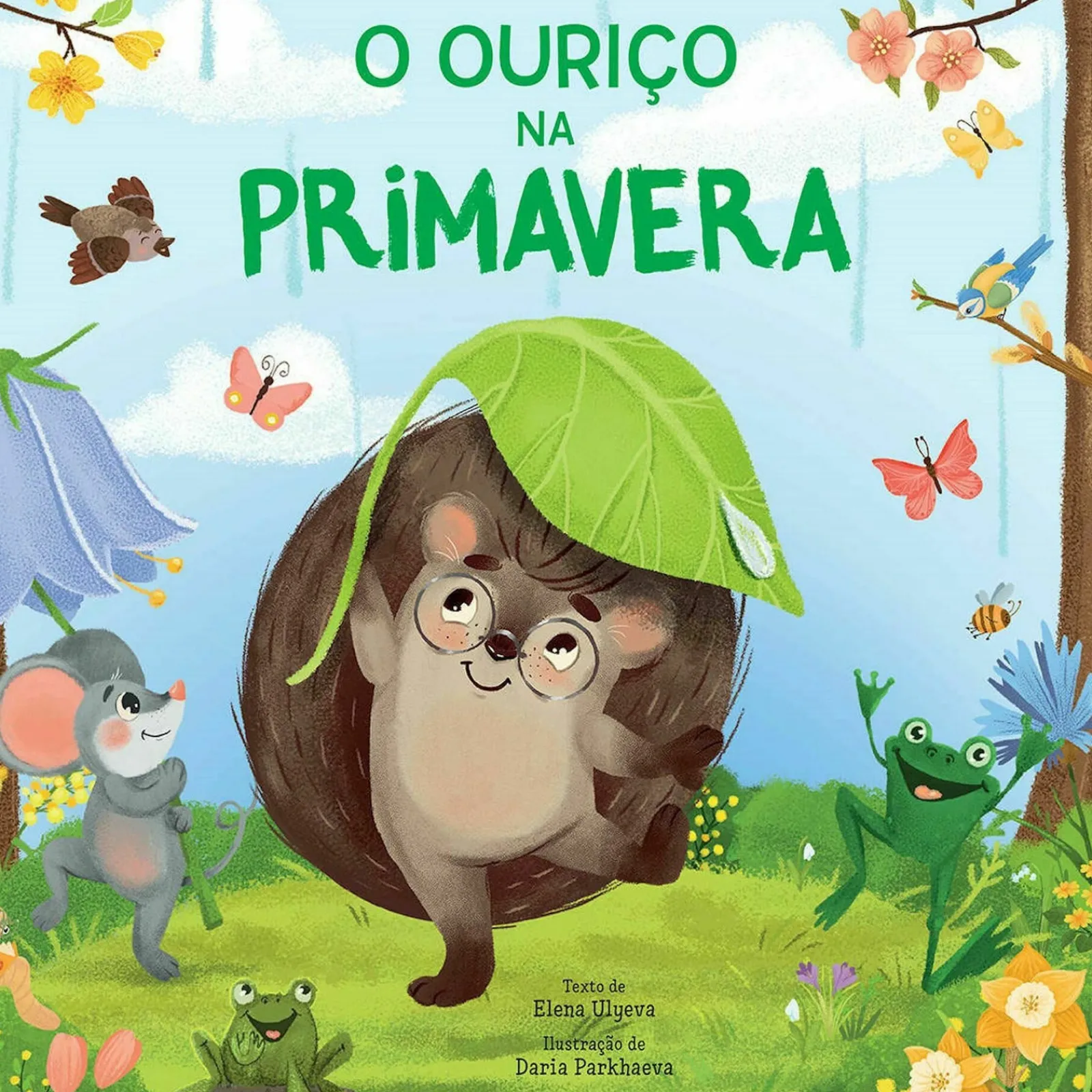Porto Editora O Ouriço na Primavera de Elena Ulgeva^ Literatura Infantil