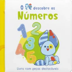 Porto Editora O Pê Descobre os Números de Cláudia Dias - Livro com Peças Destacáveis^ Bebé