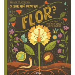 Nuvem De Letras O que Há Dentro de uma Flor? de Rachel Ignotofsky^ Conhecimento