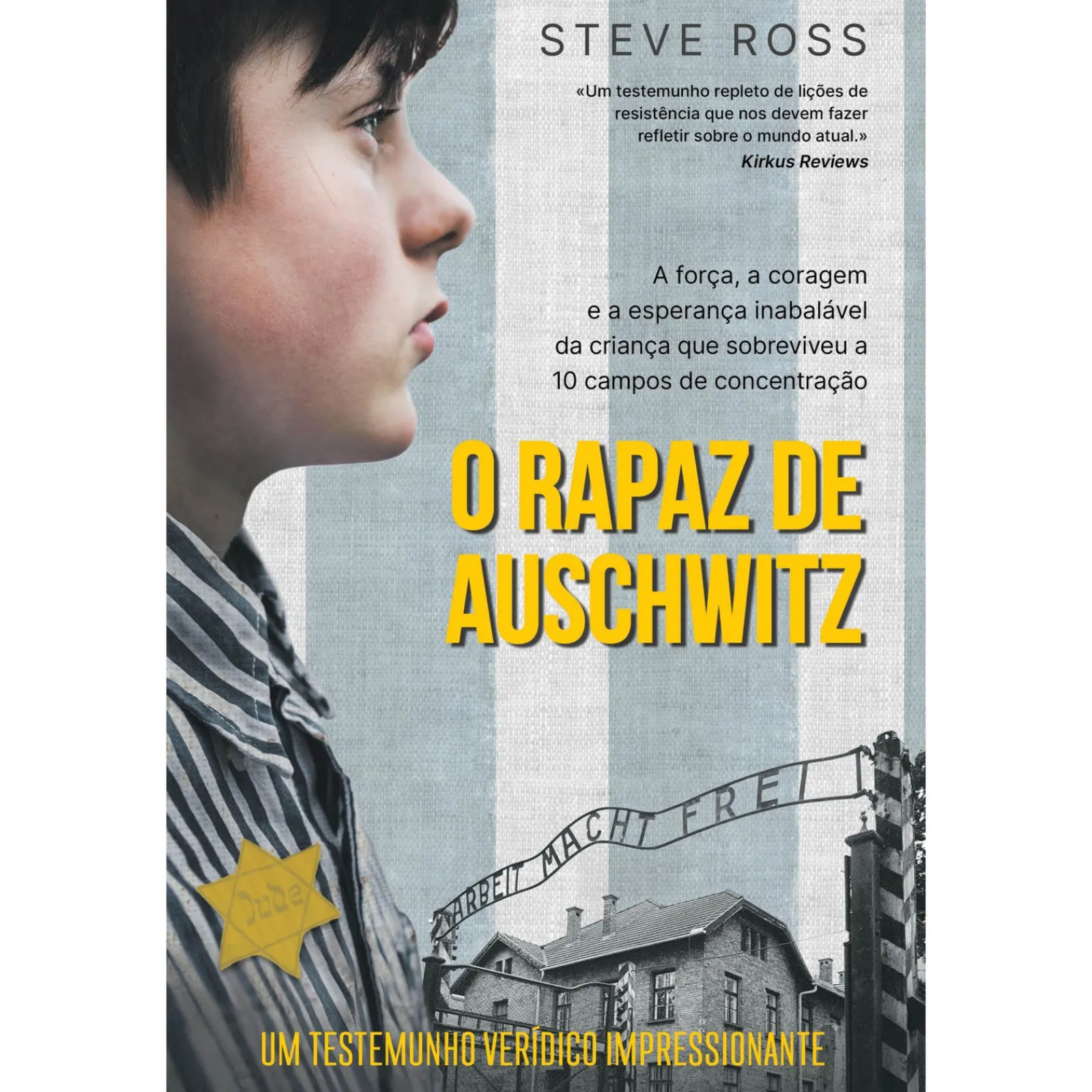 Clube Do Autor O Rapaz de Auschwitz de Steve Ross^ Romance