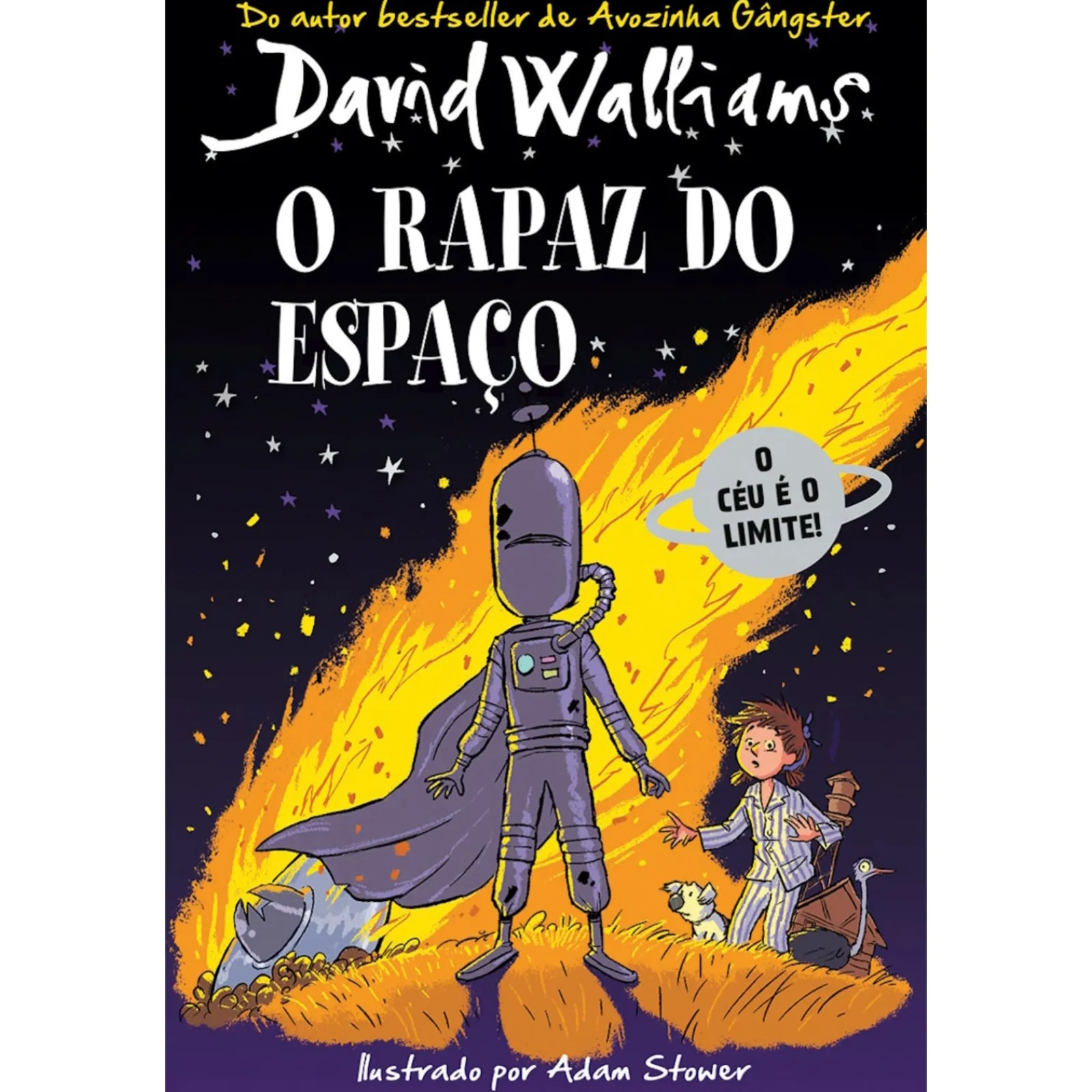 Porto Editora O Rapaz do Espaço de David Walliams^ Coleções Juvenis